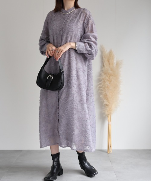 シャツワンピース ワンピース デニム 2色 S-XLsize 半袖 23zm187 80/2ピンオックス 数字刺繍半袖シャツワンピース（シャツ