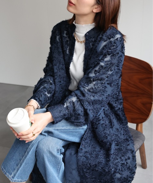 model：162cm 着用サイズ：F