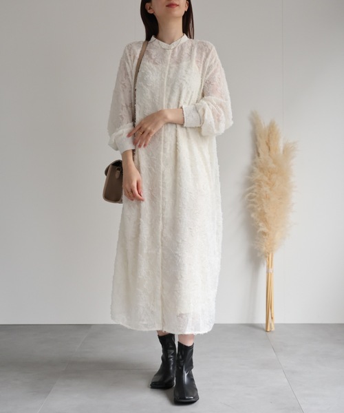 関税送料込み♦JACQUEMUS シャツワンピース シアーギンガムチェック シャツワンピース（マキシ・ロング