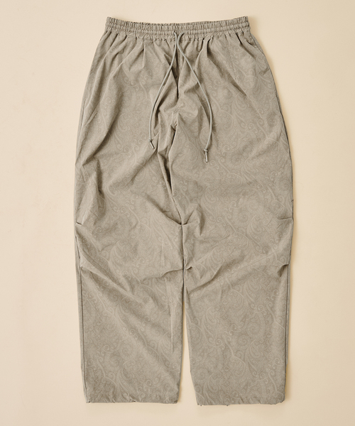 417 EDIFICE（フォーワンセブンエディフィス）の「ペイズリー ワイド イージーパンツ（カーゴパンツ・メンズ・ベージュ/チャコールグレー・MEDIUM/LARGE）」の18枚目の写真