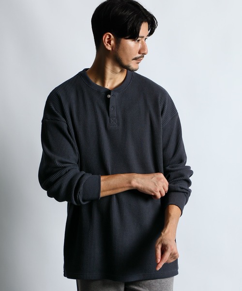 LGB D.HENLY Tシャツ ヘンリーネック ルグランブルー HEATH】ORIGINAL HENLY NECK TEE国産 オリジナル ヘンリーネック