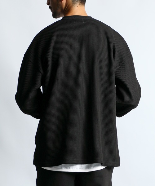 lanvin ブラック ヘンリーネック 長袖カットソー ヘンリーネックカットソー | ファッション通販サイト NUGU