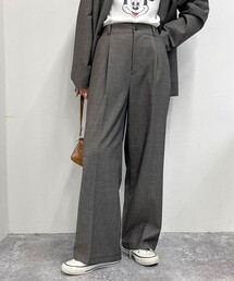fredy emue | 《セットアップ対応》TRタックスラックスパンツ(スラックス)