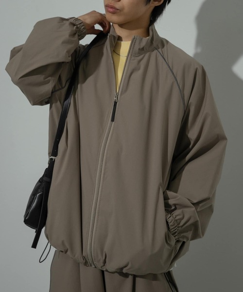 美品★DRESSTERIOR ★ベストセラー　パイピングブルゾン ダンボールジャージパイピングブルゾン（ブルゾン/ジャンバー