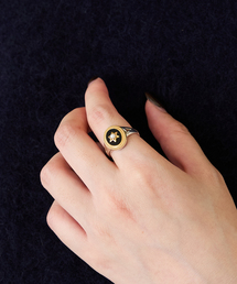 MALUS シルバー リング ダイヤモンド MALUS(マリュス)｜Diamond coin リング/シルバー の通販｜ELLESHOP