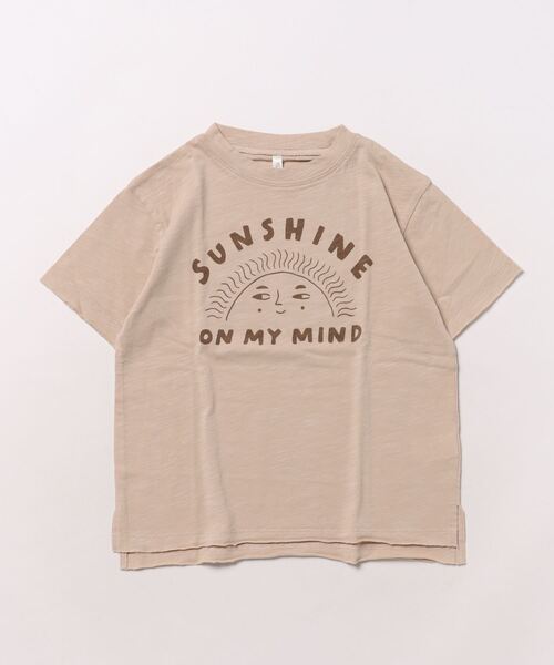 【セール】【Bs】【it】【Rylee＋Cru】RAW EDGE TEE || SUNSHINE ON MY MIND（その他ベビー用品）｜Rylee + Cru（ライリーアンドクルー）