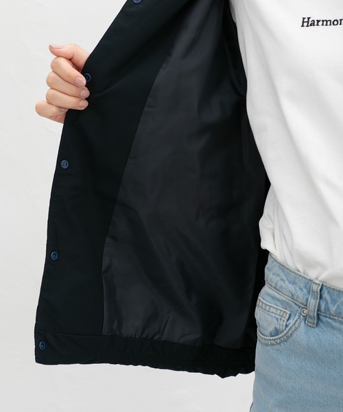 Honeys（ハニーズ）の「【非フッ素撥水加工】ノーカラーライトブルゾン（ブルゾン・レディース・ライトベージュ/ブラック/ライトカーキ/ネイビー・LL/L/M/S）」の12枚目の写真