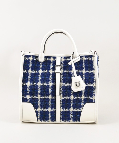 セール】ツイード ジュリアングル トートバッグ Mサイズ/ショルダー