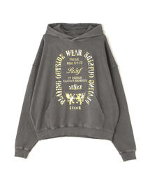 LUSOR | LUSOR（ルーソル）PIGMENT SWEAT HOODIE EMBLEM(パーカー)