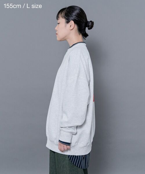 CRAFT STANDARD BOUTIQUE（クラフトスタンダードブティック）の「【ユニセックス】ジュール・シェレ/ スウェット（スウェット・レディース・グレイッシュベージュ/ブラック/ホワイト系その他・XL/L/M）」の10枚目の写真