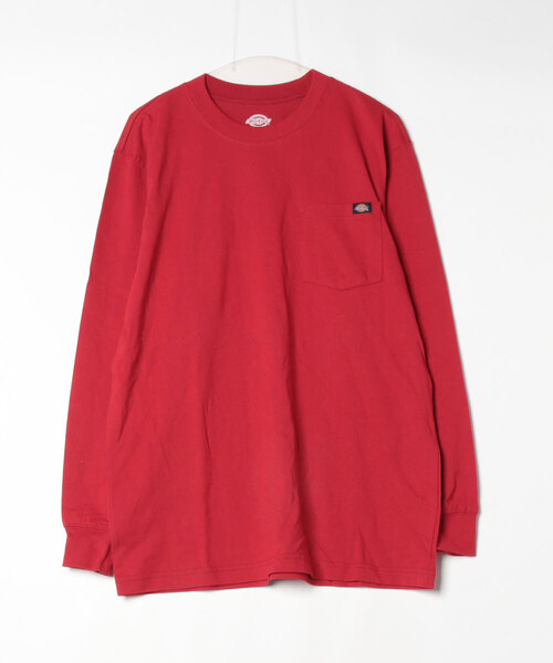 Dickies（ディッキーズ）の「【T19】【Dickies/ディッキーズ】Heavyweight Work Long Sleeve T Shirt（Tシャツ/カットソー・メンズ・タン/ホワイト/オレンジ/その他/レッド/グレー/ブラック/ブラウン・X-LARGE/LARGE/MEDIUM）」の6枚目の写真