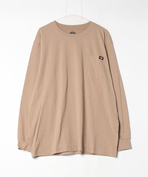 Dickies（ディッキーズ）の「【T19】【Dickies/ディッキーズ】Heavyweight Work Long Sleeve T Shirt（Tシャツ/カットソー・メンズ・タン/ホワイト/オレンジ/その他/レッド/グレー/ブラック/ブラウン・X-LARGE/LARGE/MEDIUM）」の5枚目の写真