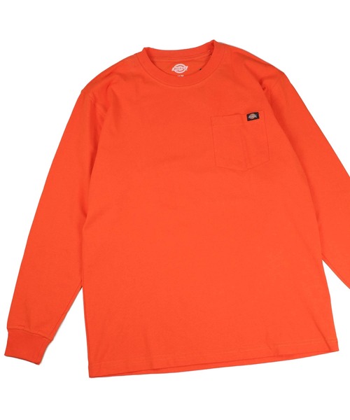 Dickies（ディッキーズ）の「【T19】【Dickies/ディッキーズ】Heavyweight Work Long Sleeve T Shirt（Tシャツ/カットソー・メンズ・タン/ホワイト/オレンジ/その他/レッド/グレー/ブラック/ブラウン・X-LARGE/LARGE/MEDIUM）」の13枚目の写真