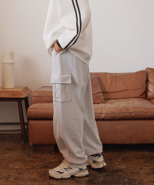 GLOBAL WORK（グローバルワーク）の「USAカットカーゴパンツ/AND YUA ANY/152626（カーゴパンツ・キッズ・ブラック/杢グレー・170cm/160cm/150cm）」の12枚目の写真