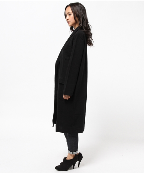 MOUSSY(マウジー)の「JERSEY GOWN(その他アウター・レディース・カーキ系/ブラック/トップグレー・FREE)」の5枚目の写真