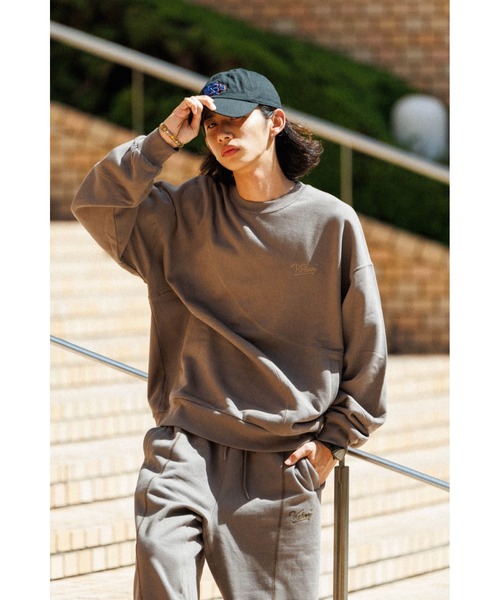 KEBOZ(ケボズ)の「BALL STITCH SWEAT CREWNECK(スウェット・メンズ・ブラック/ブラウン/グレー・XL/L/M/2XL)」の16枚目の写真