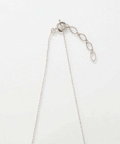 Phoebe（フィービィー）の「【金属アレルギー対応】シャイニーフチミルネックレス/全長:約39cm+3cm/ニッケルフリー（ネックレス・レディース・シャンパン/イエローゴールド/シルバー・FREE）」の18枚目の写真