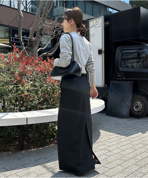 JOURNAL STANDARD(ジャーナルスタンダード)の「《追加5》UNBIASEDロングスリーブ Tシャツ(Tシャツ/カットソー・レディース・ホワイト/チャコールグレー・FREE)」の3枚目の写真