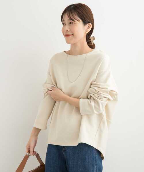 URBAN RESEARCH DOORS（アーバンリサーチドアーズ）の「ダンボールニットプルオーバー（Tシャツ/カットソー・レディース・ブラック/パープル/ホワイト系その他・MEDIUM）」の7枚目の写真