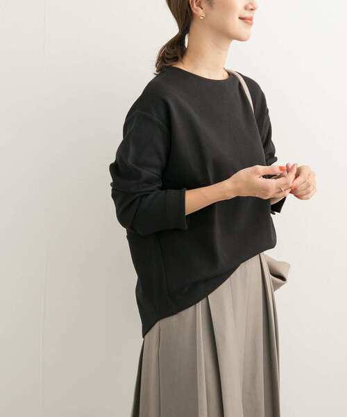 URBAN RESEARCH DOORS（アーバンリサーチドアーズ）の「ダンボールニットプルオーバー（Tシャツ/カットソー・レディース・ブラック/パープル/ホワイト系その他・MEDIUM）」の20枚目の写真