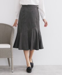 index | 《S-LLsize》フェイクスウェードフレアスカート【洗濯機洗い可】(スカート)