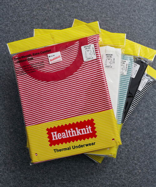 Healthknit(ヘルスニット)の「【Healthknit/ヘルスニット】Basic Waffle Crewneck L/S(Tシャツ/カットソー・レディース・ブラック系その他/ホワイト/ブラック/ブルー系その他5・FREE)」の11枚目の写真