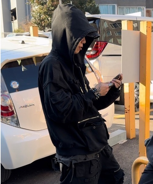 【人気！】RACER WORLDWIDE / ウルトラヘビーウェイトパーカー RACER WORLDWIDE】 Utility Hoodie（パーカー）｜RACER
