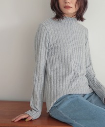 n'OrLABEL | 『起毛リブハイネックカットソー』(Tシャツ/カットソー)