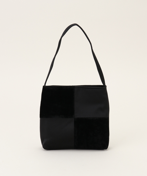hai 【新品】ハンドバッグ ベロアbag ブラック セール】hai/ハイ Little Vera Bag（ハンドバッグ）｜LE TALON