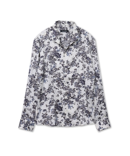 TORNADO MART∴フラワープリントスタンドカラーシャツ（シャツ