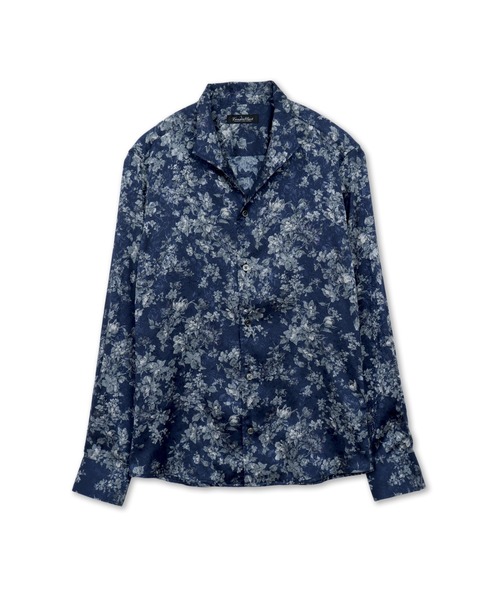 TORNADO MART∴フラワープリントスタンドカラーシャツ（シャツ