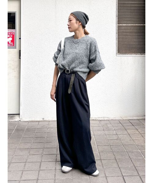 【セール】カラーモヘヤ混ルーズニット（ニット/セーター）｜Ungrid（アングリッド）