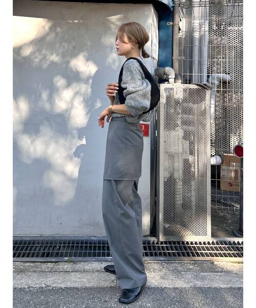 【セール】カラーモヘヤ混ルーズニット（ニット/セーター）｜Ungrid（アングリッド）