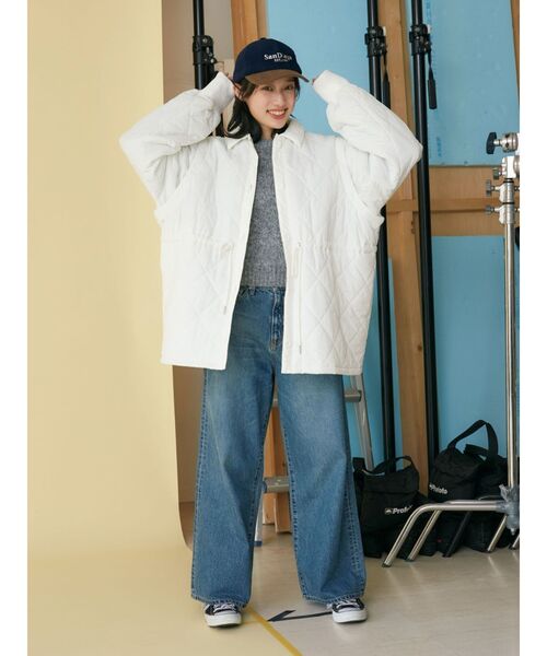 【セール】カラーモヘヤ混ルーズニット（ニット/セーター）｜Ungrid（アングリッド）