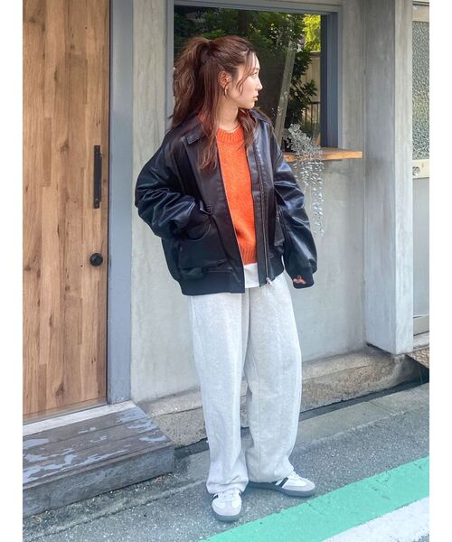 【セール】カラーモヘヤ混ルーズニット（ニット/セーター）｜Ungrid（アングリッド）