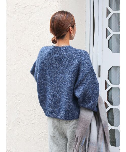 【セール】カラーモヘヤ混ルーズニット（ニット/セーター）｜Ungrid（アングリッド）