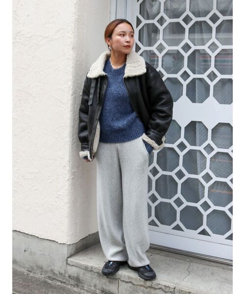 【セール】カラーモヘヤ混ルーズニット（ニット/セーター）｜Ungrid（アングリッド）