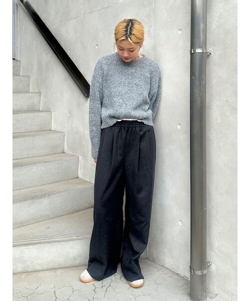 【セール】カラーモヘヤ混ルーズニット（ニット/セーター）｜Ungrid（アングリッド）