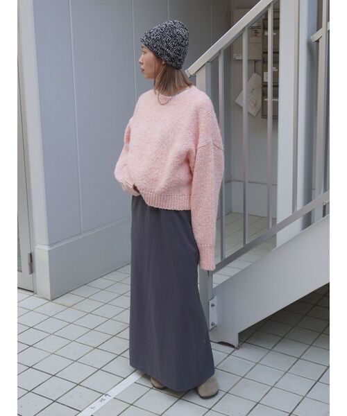 【セール】カラーモヘヤ混ルーズニット（ニット/セーター）｜Ungrid（アングリッド）