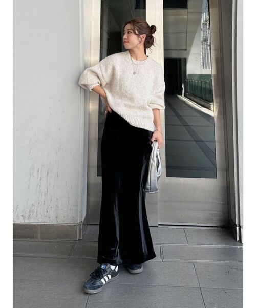 【セール】カラーモヘヤ混ルーズニット（ニット/セーター）｜Ungrid（アングリッド）