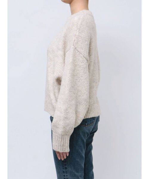 【セール】カラーモヘヤ混ルーズニット（ニット/セーター）｜Ungrid（アングリッド）