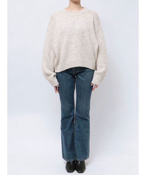 【セール】カラーモヘヤ混ルーズニット（ニット/セーター）｜Ungrid（アングリッド）