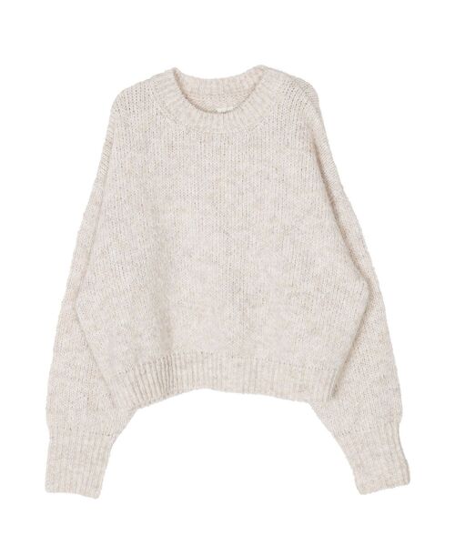 【セール】カラーモヘヤ混ルーズニット（ニット/セーター）｜Ungrid（アングリッド）