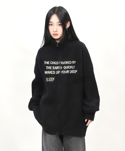 WESTSEA（ウエストシー）の「長袖 ダブルジップ オーバーサイズ