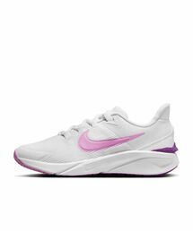 NIKE（ナイキ）の「ナイキ スター ランナー 4 ジュニア ロード ランニングシューズ / Nike Star Runner 4 Big Kids' Road Running Shoes DX7615-103 Summit White（スニーカー）」
