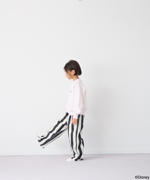 LOWRYS FARM(ローリーズファーム)の「ALICE/コンパクトウラケ 247291(スウェット・キッズ・オフホワイト/ピンク・110cm/140cm/120cm/150cm/130cm)」の4枚目の写真