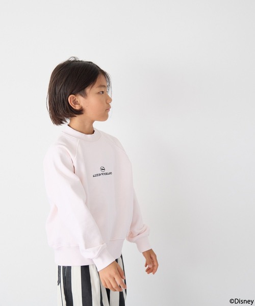 LOWRYS FARM(ローリーズファーム)の「ALICE/コンパクトウラケ 247291(スウェット・キッズ・オフホワイト/ピンク・110cm/140cm/120cm/150cm/130cm)」の6枚目の写真