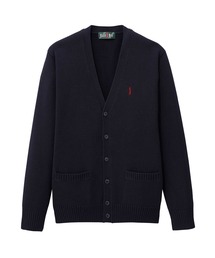EASTBOY(イーストボーイ)のカーディガン 綿 7G ニット 女子 制服 学生服 中学生 高校生 スクール(カーディガン/ボレロ)