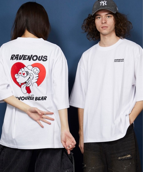 MEMENTISM（メメントイズム）の「オーバーサイズ  刺繍 Tシャツ 綿100％ /embroidery oversize T-shirt（Tシャツ/カットソー・メンズ・ホワイト系/ブラック系その他6/ブラック系その他3/ブラック系その他4/ホワイト系1/ホワイト系2/ホワイト系4/ホワイト系6/ブラック×レッド/ブラック×ブルー/その他17/その他19/その他20/ブラック系その他2/その他6/その他10/その他3/その他/ブラック/ホワイト/ホワイト系7/ホワイト系8/ホワイト系9/スミクロ/ブラック系その他7/ブラック系/その他1/その他5/その他11/ライトブラック/ブラック系1/ブラック系3/その他8/その他14/その他15/その他16/その他18/ホワイト系3/ホワイト系5/ブラック系その他/ブラック系2/その他4/その他7/その他9/その他12/その他21/ブラック系その他5・SMALL/MEDIUM/LARGE/X-LARGE）」の5枚目の写真