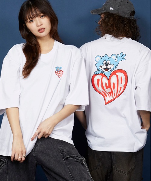 MEMENTISM（メメントイズム）の「オーバーサイズ  刺繍 Tシャツ 綿100％ /embroidery oversize T-shirt（Tシャツ/カットソー・メンズ・ホワイト系/ブラック系その他6/ブラック系その他3/ブラック系その他4/ホワイト系1/ホワイト系2/ホワイト系4/ホワイト系6/ブラック×レッド/ブラック×ブルー/その他17/その他19/その他20/ブラック系その他2/その他6/その他10/その他3/その他/ブラック/ホワイト/ホワイト系7/ホワイト系8/ホワイト系9/スミクロ/ブラック系その他7/ブラック系/その他1/その他5/その他11/ライトブラック/ブラック系1/ブラック系3/その他8/その他14/その他15/その他16/その他18/ホワイト系3/ホワイト系5/ブラック系その他/ブラック系2/その他4/その他7/その他9/その他12/その他21/ブラック系その他5・SMALL/MEDIUM/LARGE/X-LARGE）」の6枚目の写真